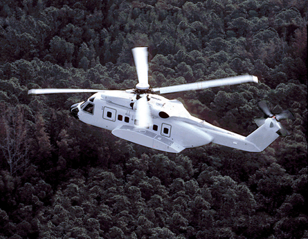 Sikorsky S-92 search and rescue helicopter