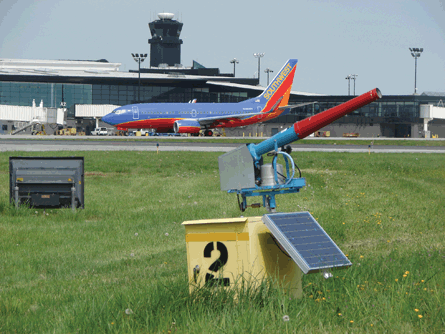 Baltimore-Washington Airport propane cannon