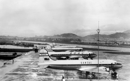 Kai Tak Airport in the 1940s