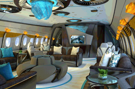 Gore Design 787 BBJ interior