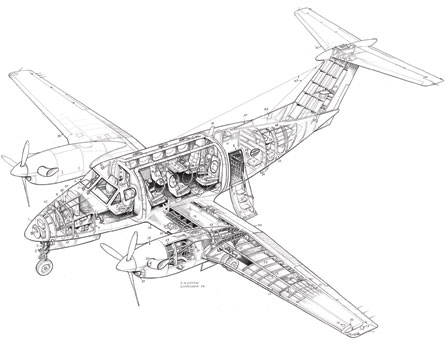  P31 Beech-King-Air-200-R