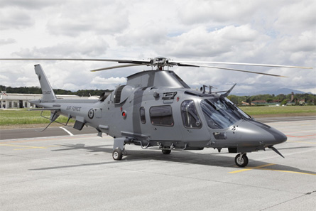 RNZAF AW109 static - AgustaWestland