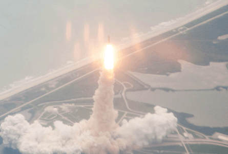 Space shuttle Atlantis takes off on its last missi