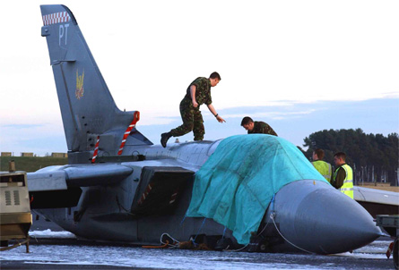 Tornado F3 accident - Malcolm Clarke/Daily Mail/Re