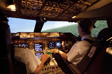 British Airways pilot training
