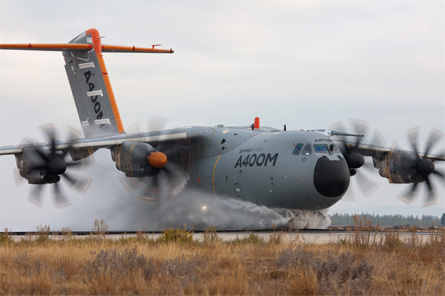 A400M water ingestion - Airbus Military
