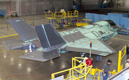 F-35B BK-1 roll out - Lockheed Martin