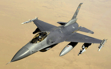 Iraqi air force F-16