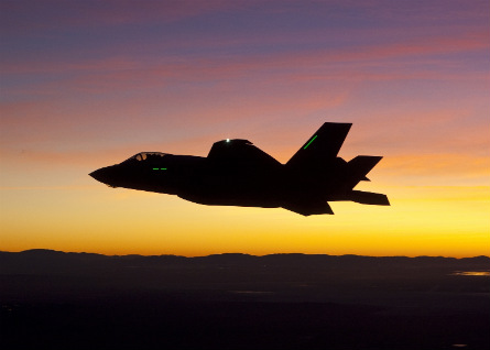 F-35A night flight - Lockheed Martin