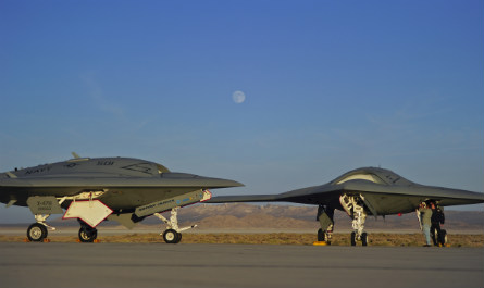 X-47B pair - Northrop Grumman