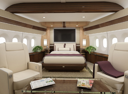Boeing 747-8I VVIP concept interior