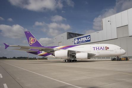 Thai A380 roll out