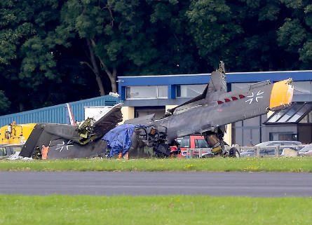 Bronco crash - Michael Brazier Aviation-Images.com