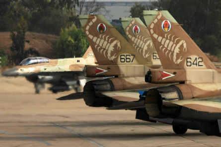 Israeli F-16Ds - Israeli air force