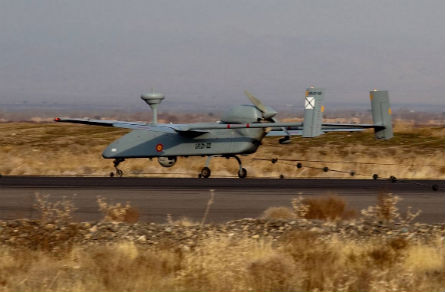 Spanish Searcher lands - ISAF