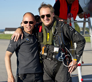 André Borschberg and Bertrand Piccard