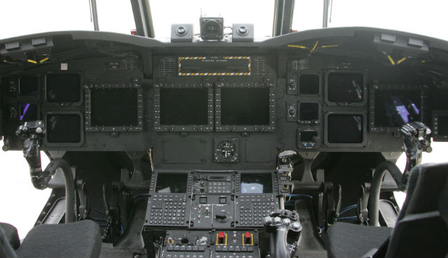 Dutch CH-47F cockpit - Joris van Boven