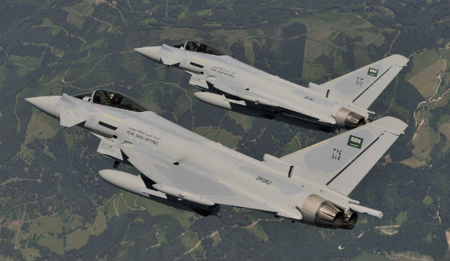 Saudi Typhoons - Eurofighter