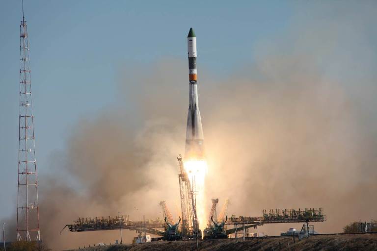 Soyuz ISS launch