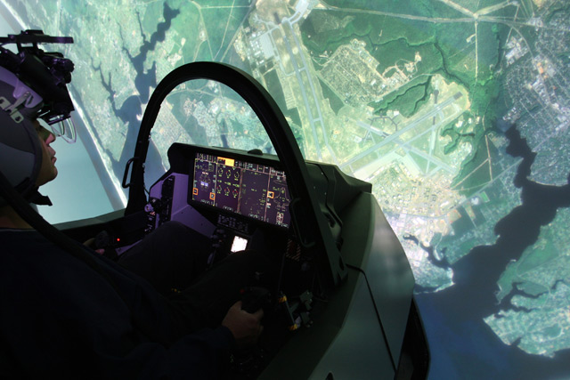 F-35 simulator