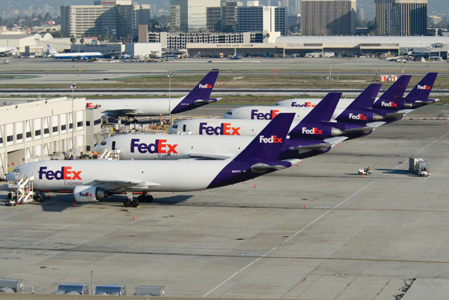 FedEx freighters