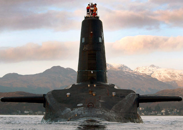 HMS Victorious submarine