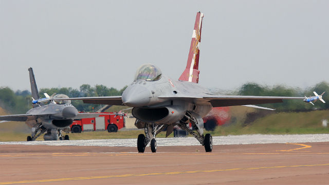 Danish F-16s - RIAT