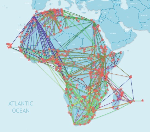 Intra Africa routes