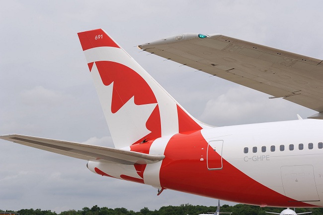 Air Canada Rouge Tail