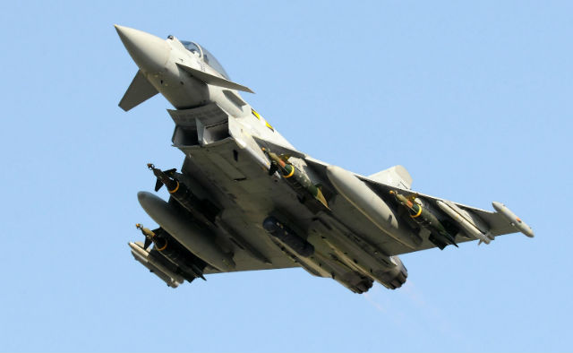 RAF Typhoon for Libya - Crown Copyright