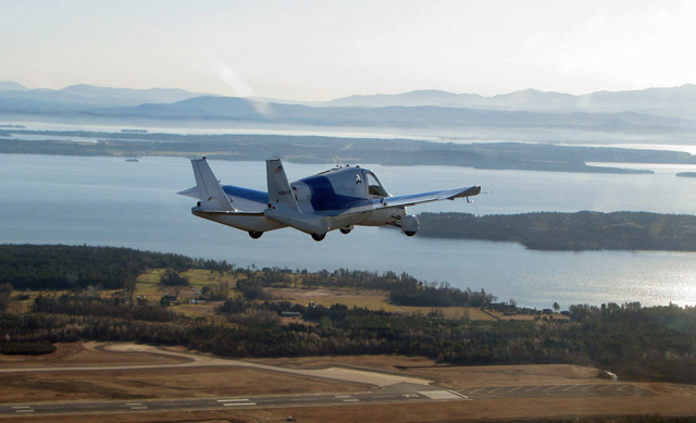 Terrafugia transition flying car