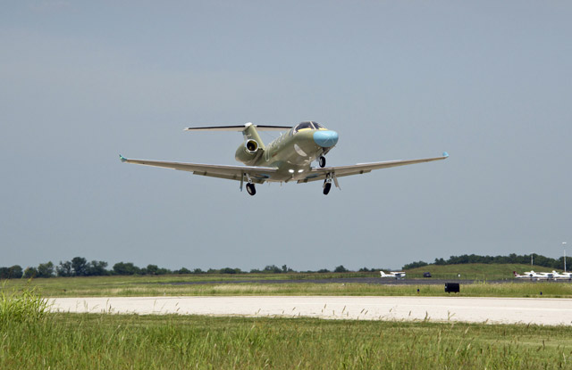 Cessna Citation M2 first flight