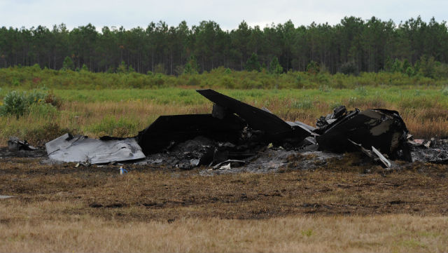 Raptor crash Tyndall - US Air Force