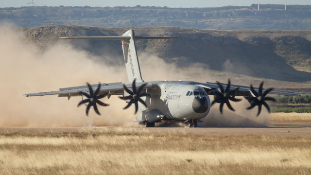 A400M dust - Airbus Military
