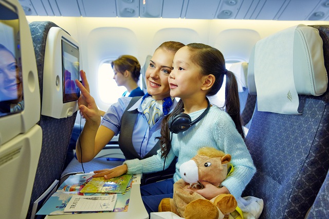 Air Astana economy 767