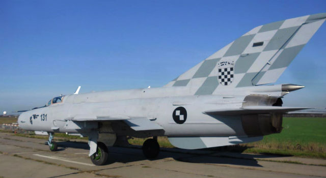 MiG-21 - Croatian defence ministry