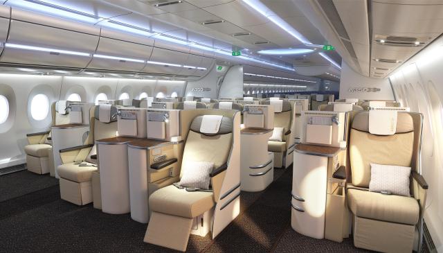 A350 cabin business class