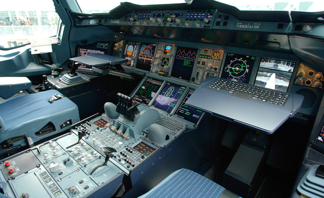 A380 with keyboard - EFB
