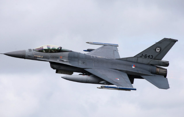 Dutch F-16 - Rex Features