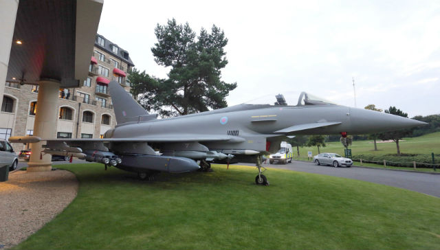 Typhoon model NATO Summit - Rex Features