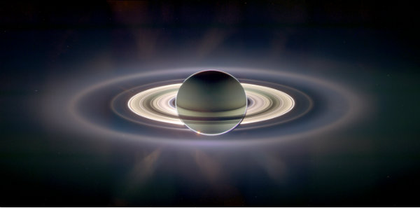 Saturn by Cassini 600
