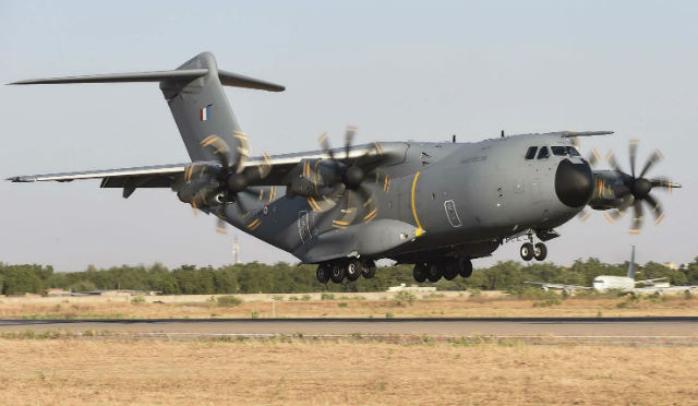 A400M in Chad - French air force