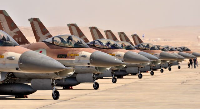 F-16s - Israeli air force