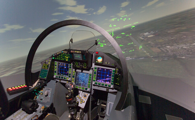 Typhoon cockpit