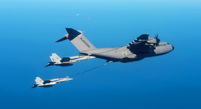A400M refuelling - Airbus Defence & Space