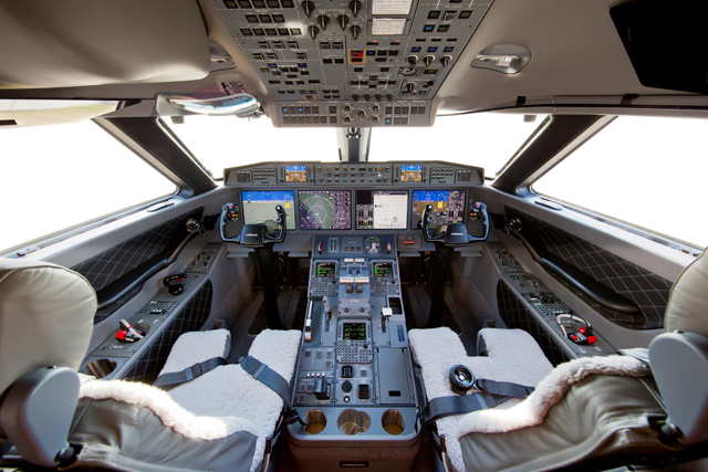G650ER cockpit