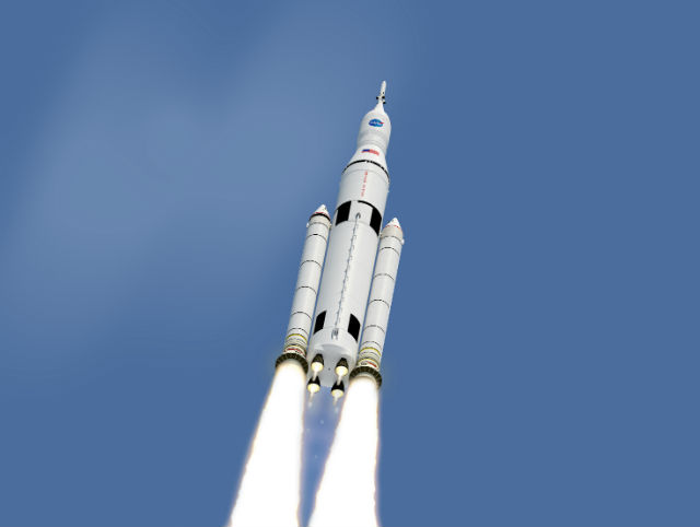 SLS launch c NASA