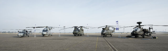 UK helicopter line up