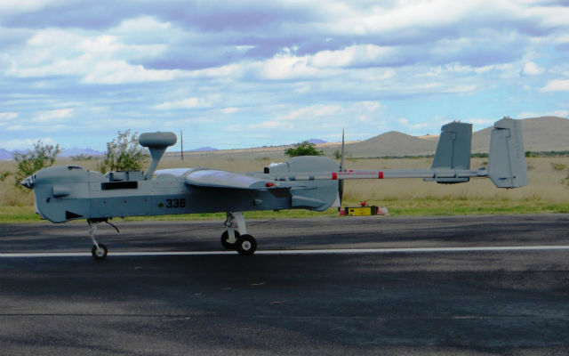 MQ-5B Hunter - last Huachuca flight - US Army