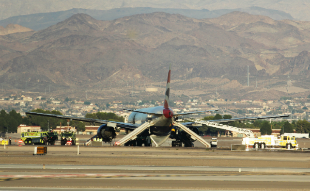 BA 777 at Las Vegas